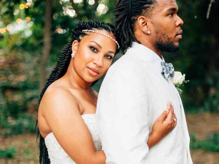 pix Wedding Day Black Brides With Braids