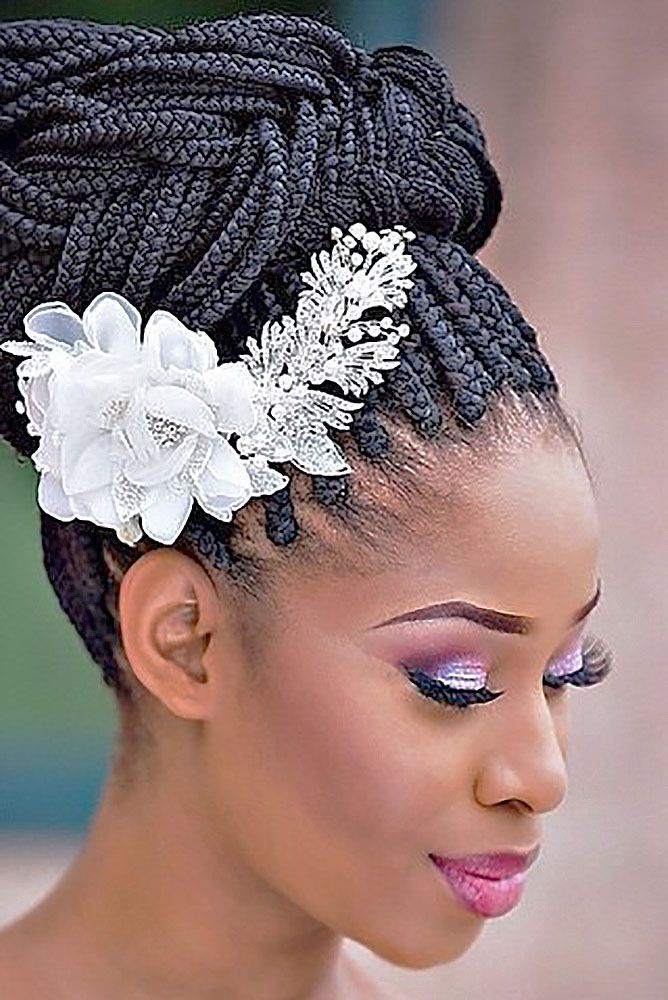 images Wedding Day Black Brides With Braids