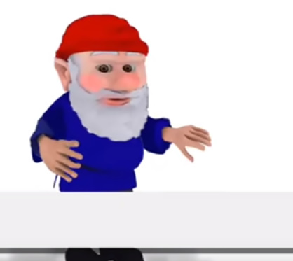 photo You've Been Gnomed Gif